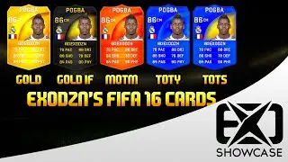 Showcase | FIFA 16 Concept Cards V3