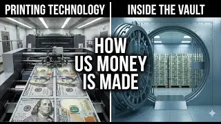 How US Money is Made: Inside the Factory & High-Security Vaults (Full Tour)