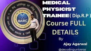 Medical Physicist Training Course at BARC, Mumbai |  DipRP trainee
