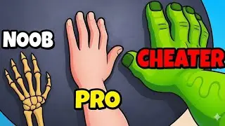 I Pushed a GIANT Rock to the TOP&hellip; My Power Reached MAX LEVEL 💪🔥 | Merge Idle Pusher 3D