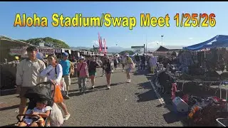 Aloha Stadium Swap Meet / Flea Market 1/25/26 in Aiea, Oahu, Hawaii