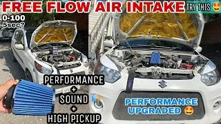 HIGH PERFORMANCE AIR FILTER || HIGH SOUND HIGH POWER 🤩 || FOR ALL CARS || BEST UPGRADE ❤️