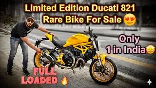 Ducati Monster 821 Fully Loaded🔥ONLY 1 in 🇮🇳 | Super Hot🔥Italian:Shocking Price😱Secondhand Usedbikes