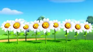 Bumble Flower Dash 🐝🌸 | Fun Kids Music Video | Cute Bee Adventure Song for Toddlers & Preschool
