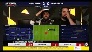 Mohamed Henni réagit avec Sowdred  au match Marseille -Atalanta et insulte les joueurs de Marseille