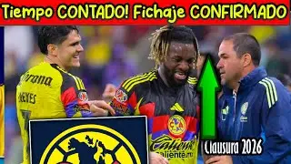 🔥🦅 BOMBA! Confirman mas FICHAJES De LUJO para el AMERICA con el TIEMPO CONTADO! Reporte tras VICTORI
