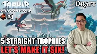 Keep The Win Streak Alive And Go For Rank 1 | Tarkir Dragonstorm Draft | Mythic Rank 9 | MTG Arena