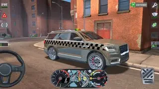 City Taxi Sim 3D - Realistic Car Driving Games Android iOS Gameplay