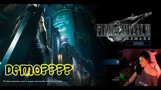 It's so AMAZING! Final Fantasy VII REMAKE DEMO REACTION.