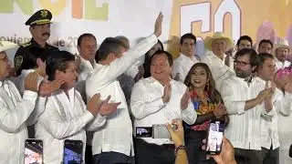 INAUGURACIÓN DEL 50 ANIVERSARIO DE LA FERIA INTERNACIONAL XMATKUIL 2024 DE MÉRIDA, YUCATÁN.