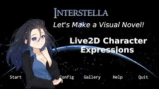 Make a Visual Novel in Unity 2023 - Episode 10 (part 4) Live2D Character Expressions