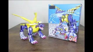 Digimon Digivolving Spirits Diecast Evolution 02 Metalgarurumon Unboxing & Reviews