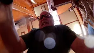 Trying to not sink my boat while I change a transducer (March 2024)