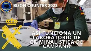 ¿Sabes cómo funciona un laboratorio de #criminalistica de #campaña ?, Aquí tienes una demostración