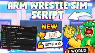 *UPDATED* Arm Wrestle Simulator Script (PASTEBIN 2023) (AUTOWIN, AUTOFARM BICEPS, HATCH EGG, )