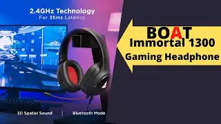 Boat Immortal 1300 Gaming Headphone| | Under 2500| Unboxing & Review|Best Gaming Wireless Headset|