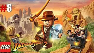 LEGO INDIANA JONES 2 Walkthrough Gameplay Part 8 - Raven Rescue, Market Mayhem & Map Room Mystery