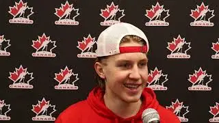 Jack Ivankovic post-game vs. Team Canada Red