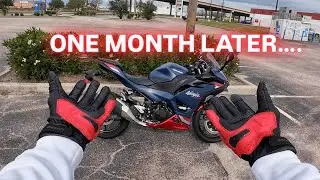 One Month Later... Was The Ninja 500 Worth It???