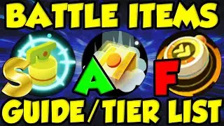 POKEMON UNITE BATTLE ITEM TIER LIST / BATTLE ITEM GUIDE!