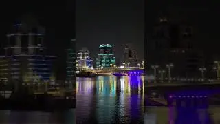 Ishim river Astana