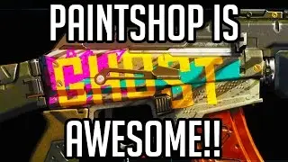 Black Ops 3 Paint Shop Gameplay - CUSTOMIZE YOUR OWN GUN!! (PS4 1080p 60fps)