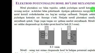 Potensiometriya  Potensiometrik usulda pHni aniqlash  Oksidlansh  qaytarilish elektrodlari