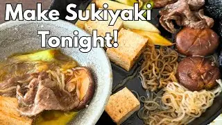 Tabletop Sukiyaki! The Japanese Hot Pot That Brings Everyone Together