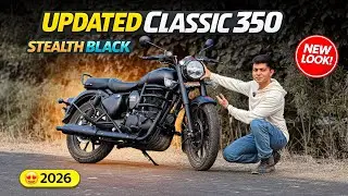New Updated Classic 350 Dark Edition 😍| 2026 RE Classic Stealth Black🔥|