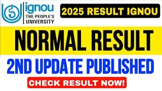 2nd Update Normal Result Published June 2025 Exam Result Declared! |Result का Normal Update आ गया है