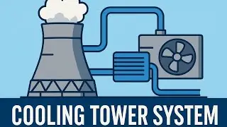 steam turbine and cooling tower system