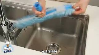 SJ21578 MR SIGA Professional Window Cleaning Combo Squeegee & Washer