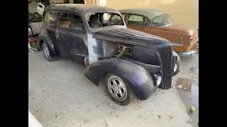 NEW BUILD PART 2 - 1937 Chevrolet Sedan! Beginning of a makeover that will make this one stand out!!