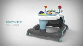 Storkcraft 3-in-1 Activity Walker and Rocker with Jumping Board