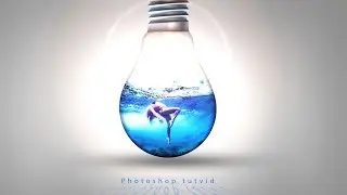 Create Water Splash in Bulb Manipulation ll Photoshop tutvid Tutorial