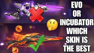 TOP INCUBATOR🤑 OR EVO M1887😍 WHICH GUN SKINS IS THE BEST👍💯|BEST GUN SKINS IN GARENA FREEFIRE MAX