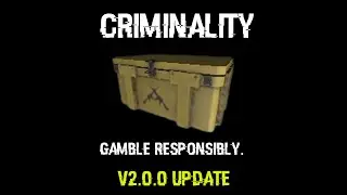 Criminality V2.0.0 UPDATE New Weapons Review, Gun Skins, Attachments & More