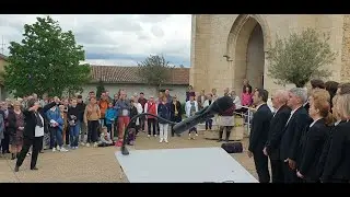Cérémonie du 8 mai 2023 - La Marseillaise - Chœur Val de Saône de Jassans