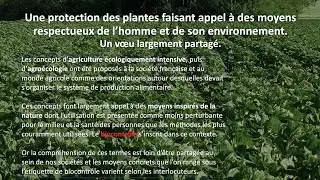 Bio-contr&ocirc;le, chimie et protection des plantes, opposition et compl&eacute;mentarit&eacute;