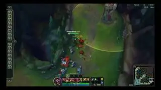 Shaco early Q Ganks