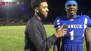 ReactionMedia Post Game Interview. Teaneck Vs Bergenfield. 09/29/2018 @Teaneck HS