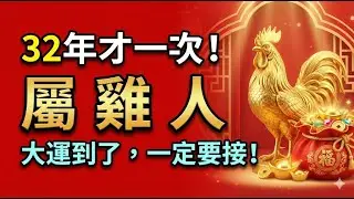 32年才一次！如果你最愛的人屬雞，或家中有屬雞的，一定要接！