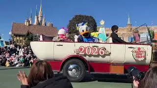 ニューイヤーズ・グリーディング@ディズニーランド