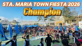 Sta. Maria Town Fiesta 2026 | Marching Showband Competition