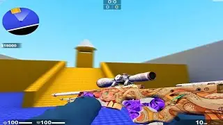 Strike Port Destruction - AWP Desert Hydra & Butterfly Point Disarray - CSGO Mobile - FPS Android