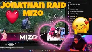 Jonathan Raid on Godlike Mizo ❣️|| #jonathan #mizo #bgmi
