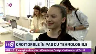 Croitoriile &icirc;n pas cu tehnologiile. Ziua ușilor deschise la Facultatea Design Vestimentar și Textil