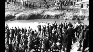 Il varo di un ponte di ferro sulla linea ferroviaria Asti-Acqui in trenta minuti.