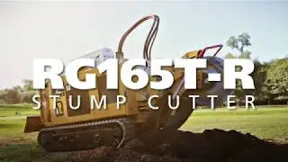 RG165T-R  Stump Cutter Equipment Features Walkaround