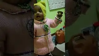 mammam pujo dicche dekho tomra 🙏🙏#shortsvideo #cutebaby #god